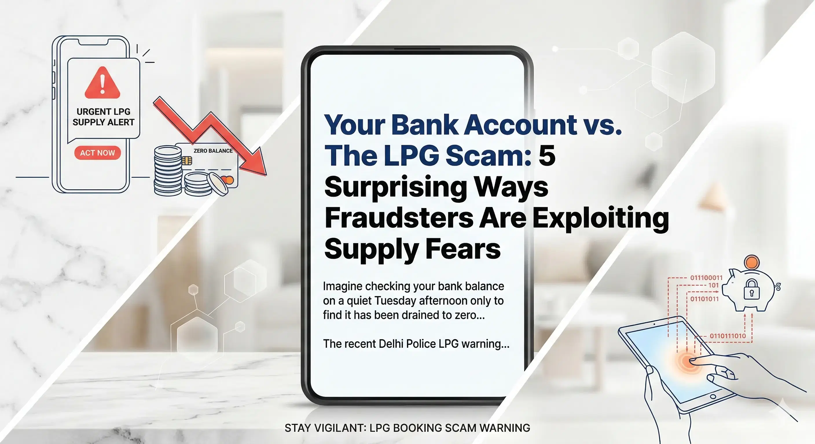 Your Bank Account vs. The LPG Scam: 5 Surprising Ways Fraudsters Are Exploiting Supply Fears